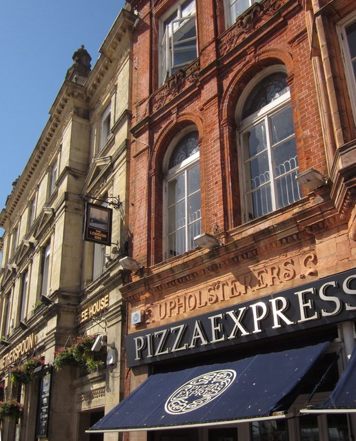 Pizza Express, Upholsterers, Torquay