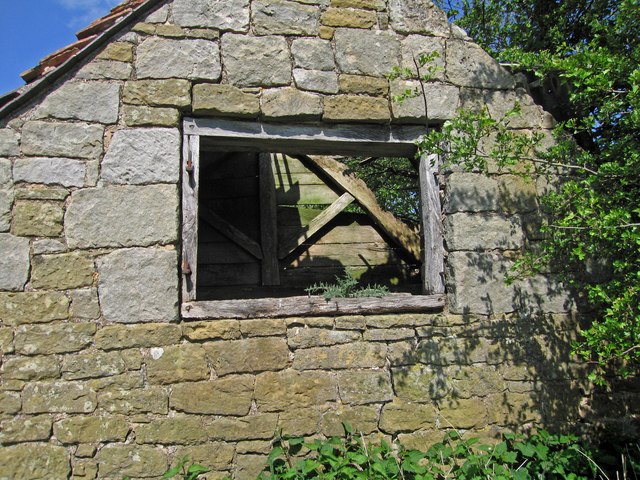 Old barn gable end