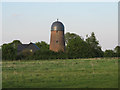 TL7235 : Gainsford End Windmill (listed building) by Roger Jones