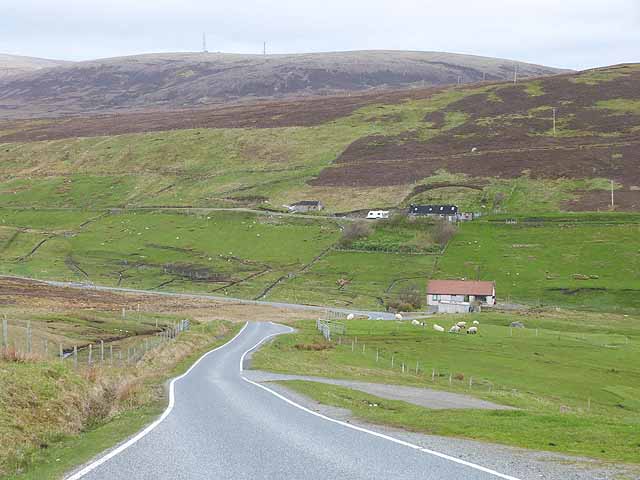 Descent from the Hill of Ollaberry