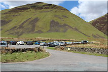 NT1814 : Car Park at the Grey Mare's Tail Nature Reserve by Billy McCrorie