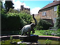 Elephant fountain at Dorney Court