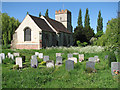 Shudy Camps church and churchyard