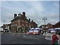 Market stalls, Derby Street, Leek