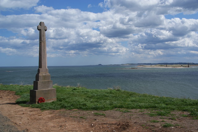 War memorial on Lindisfarne