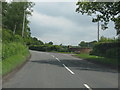 B4379 at the entrance to Drayton Lodge farm