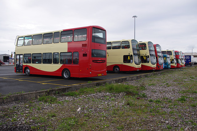 New buses at Heysham Port