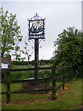 TM1340 : Belstead Village sign by Geographer
