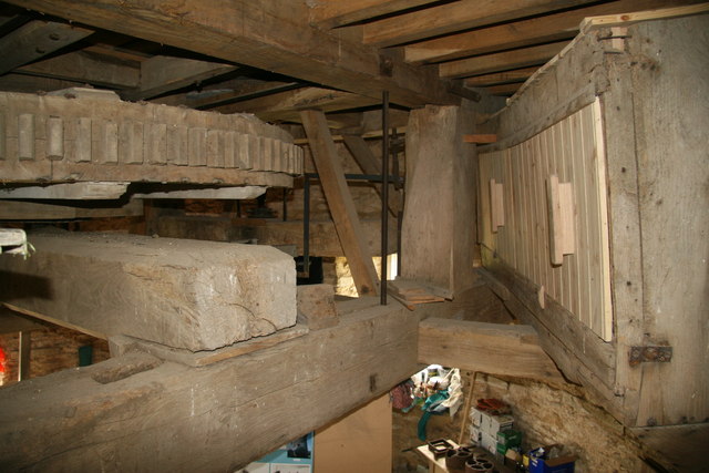 Great Haseley Windmill - ground floor