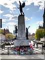SE2933 : Leeds War Memorial, The Headrow by David Dixon