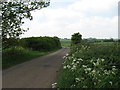 Down Road looking SE towards Marshfield