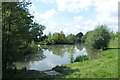 Fishing pond near Pinch Mill Farm