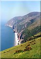 SS7349 : Sillery Sands from Countisbury Hill by Steve Daniels