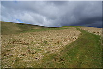 NT8513 : Path above Trows Law by Bill Boaden