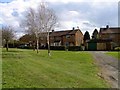 Houses at the end of Keyham Lane West