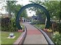 Arch, Dunlop Memorial Garden