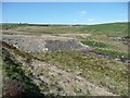SE0429 : Land fill at Haigh Cote Dam by Humphrey Bolton