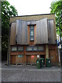 Modern office building on Worple Road Mews