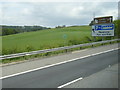 Information signs by M20 near Penenden Heath