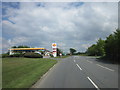 A service station at Sourton Down