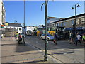 Walkers arriving at Wadebridge Town Hall