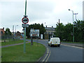 TM3390 : Entering Bungay on the A144 Broad Street by Geographer