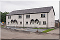 New houses on the Balgarvie development, Scone