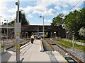 SJ8590 : East Didsbury Tram Station by Gerald England