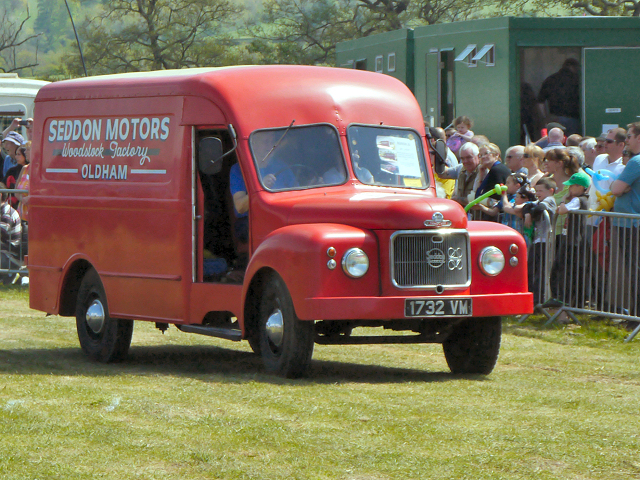1957 Seddon Twenty-Five Box Van at Chipping Steam Fair