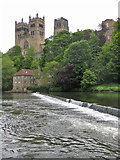 NZ2742 : Cathedral view, Durham by Pauline E