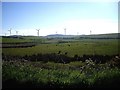NX0056 : View towards Craigenlee Wind Farm by Stanley Howe