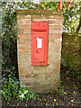 TM4481 : The Church Victorian Postbox by Geographer