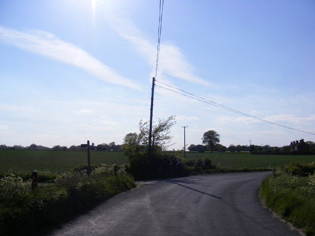 Southwold Road and footpath to Town Fen