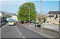 Approaching the junction of Sandys Street and Trevor Hill