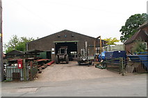TF2097 : Garage and maintenance facility at Thorganby by Chris