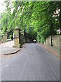 Gledhow Wood Road - viewed from Gledhow Lane