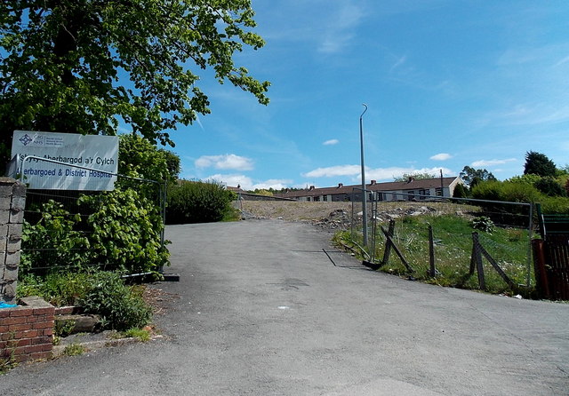 Site of a demolished hospital, Aberbargoed