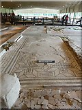 SU8304 : Fishbourne Roman Palace: Covered excavation by Rob Farrow