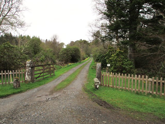 The entrance to Knockgray