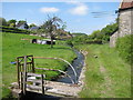 Mill stream at Upper Barrow Mill