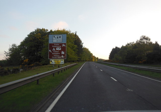 The A380 northbound