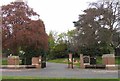 Gilroes Crematorium and Cemetery entrance