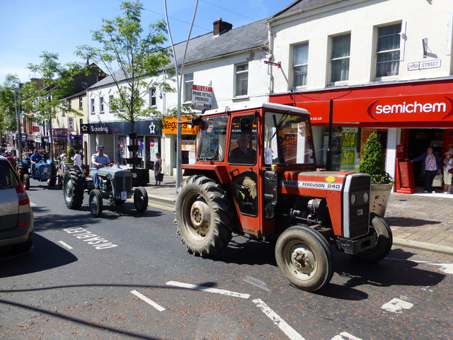 Vintage tractors, Omagh