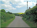 Mead Lane south of Gussage All Saints