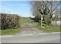 Stile beside gate, Queen Street