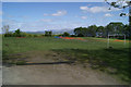 Football pitch at Overton