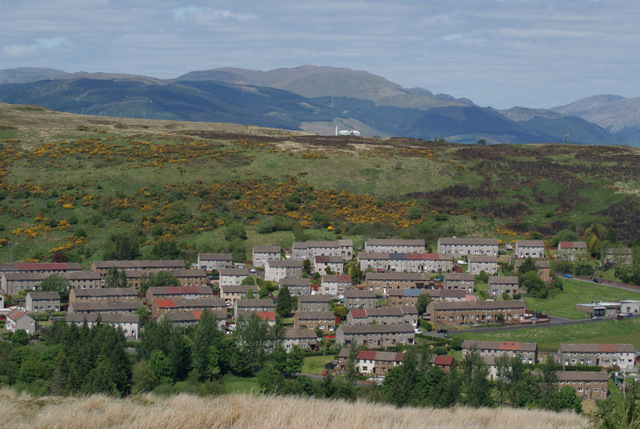 Braeside from the Greenock Cut © Thomas Nugent :: Geograph Britain and ...