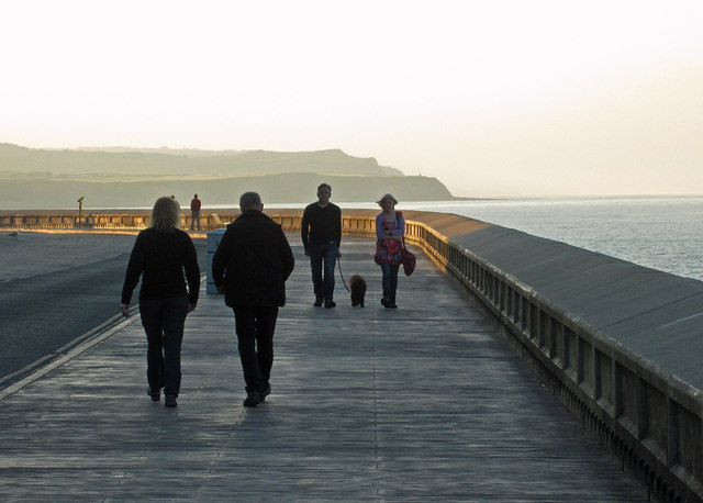 Scarborough: an evening stroll on Marine Drive
