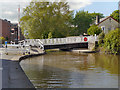SE0742 : Leeds and Liverpool Canal, Stockbridge Swing Bridge (#197) by David Dixon