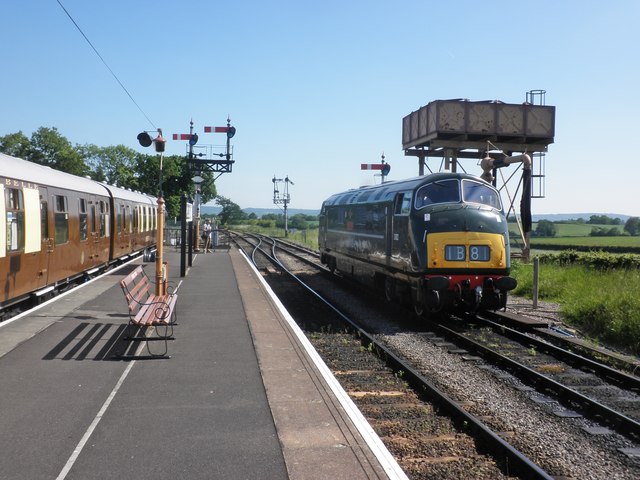 D832 Onslaught, on standbye at Bishop's Lydeard